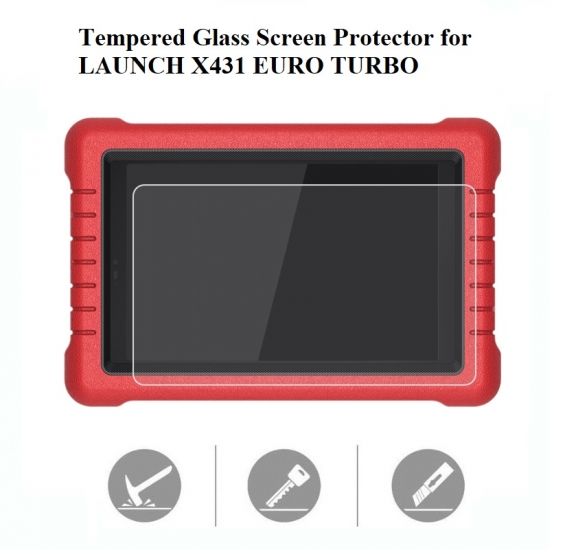 Tempered Glass Screen Protector for LAUNCH X431 EURO TURBO - Click Image to Close